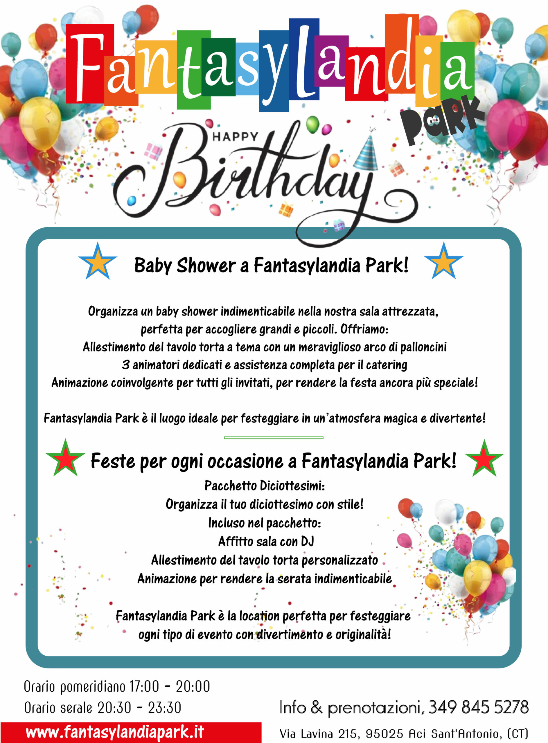 promo compleanni